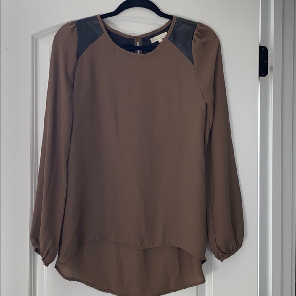 Brown long sleeve